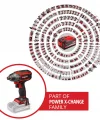 Einhell TP-CI 18/220 Li BL Solo Akülü Darbeli Vidalama