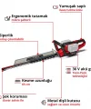Einhell GE-CH 36/65 Li-Solo Akülü Çit Budama