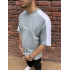 Black İs Baskı Detay Tshirt