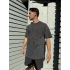 Fıtted Baskı Detay Unisex Tshirt