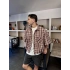 Kısa Kol Retro Unisex Gömlek