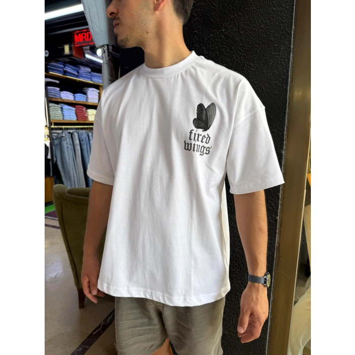 Elements Sırt Baskı Oversize Tshirt