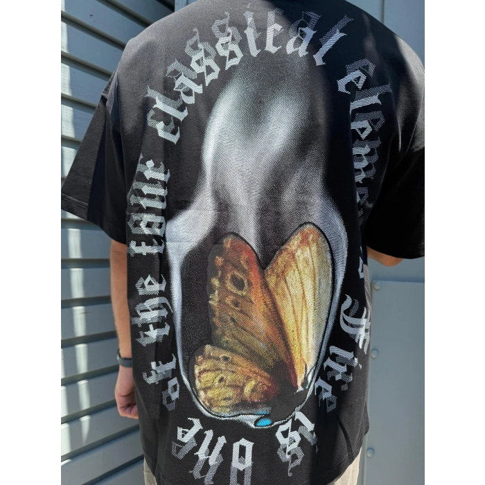 Elements Sırt Baskı Oversize Tshirt