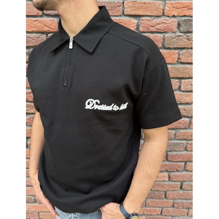 Kill Polo Yaka Nakışlı Tshirt