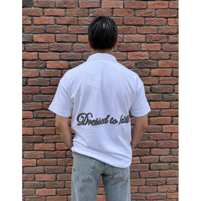 Kill Polo Yaka Nakışlı Tshirt