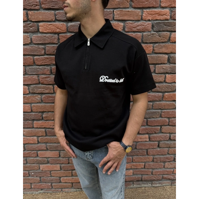 Kill Polo Yaka Nakışlı Tshirt