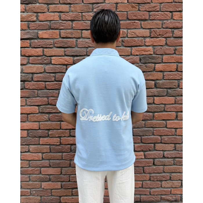 Kill Polo Yaka Nakışlı Tshirt