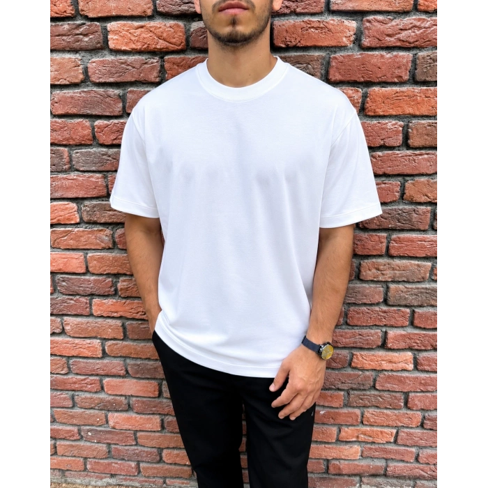 Mrd Düz Basic Oversized Tshirt