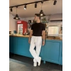 Baggy Keten Basic Pantolon