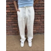 Bel Lastik Basic Mrd Keten Pantolon