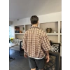 Kısa Kol Retro Unisex Gömlek