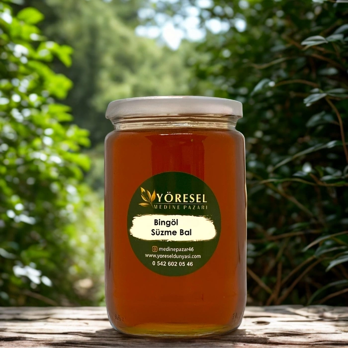 Süzme Bingöl Yayla Balı (500 Gram)