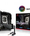 ASUS ROG STRIX Z690-I GAMING WIFI DDR5 6400Mhz(OC) HDMI M.2 Mini ITX 1700p