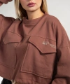 Cepli Crop Sweatshirt - TOPRAK