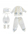 Sema Bebe 5li Set - Açık Mavi