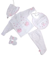 Sema Bebe 5li Set - Açık Pembe 8682476853162