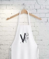 V Harfi Tasarımlı Mutfak Önlüğü