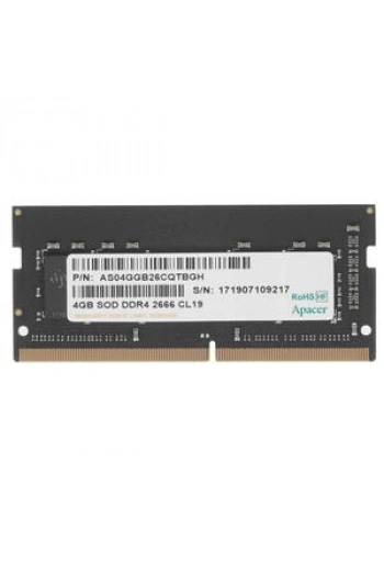 Apacer 4GB (1x4GB) 2666Mhz CL19 DDR4 Notebook SODIMM Ram (ES.04G2V.KNH)