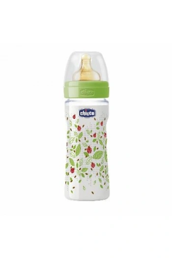 Chicco PP Biberon Kauçuk Emzikli 250 ml