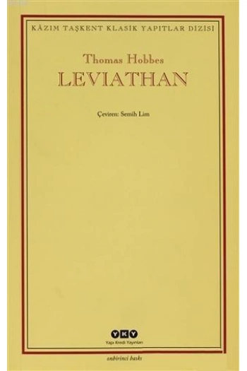 Leviathan; Bir Din ve Dünya Devletinin İçeriği, Biçimi ve Kudreti
