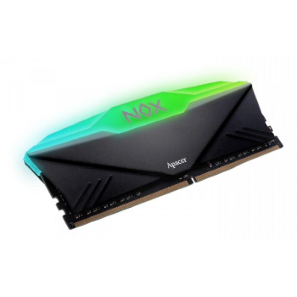 Apacer NOX RGB AURA Black 8GB (1x8GB) 3200Mhz CL16 DDR4 Gaming Ram (AH4U08G32C28YNBAA-1)