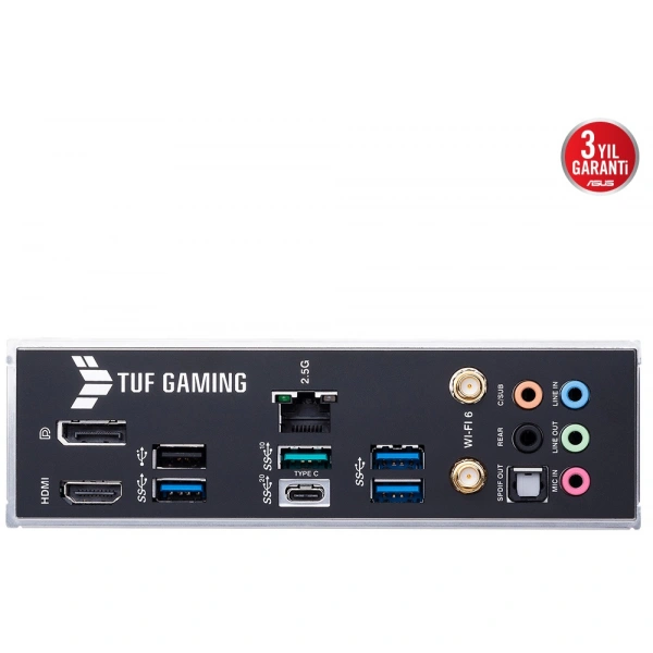 ASUS TUF GAMING B660-PLUS WIFI D4 DDR4 5333(OC) HDMI DP ATX 1700p