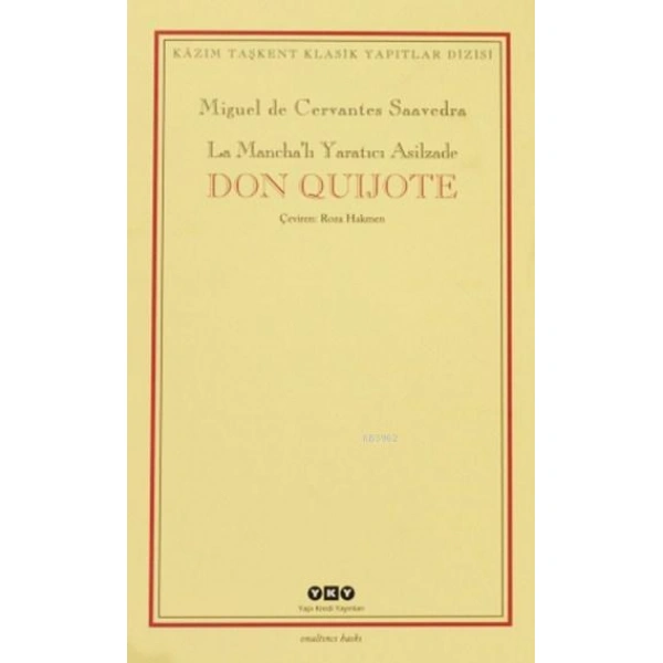 Don Quijote (2 Cilt, Kutulu); La Manchalı Yaratıcı Asilzade