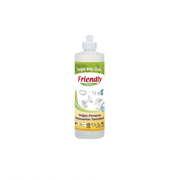Friendly Organic Göğüs Pompası Aksesuarları Temizleyici - 473 ml