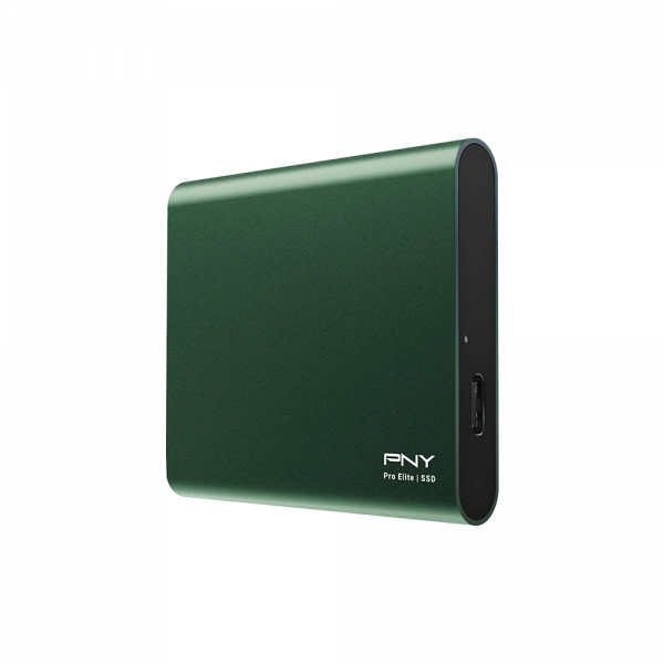 PNY Pro Elite Yeşil 250 GB 880/900MB/s USB 3.2 Gen 2 Type-C Taşınabilir SSD (PSD0CS2060GN-250-RB)