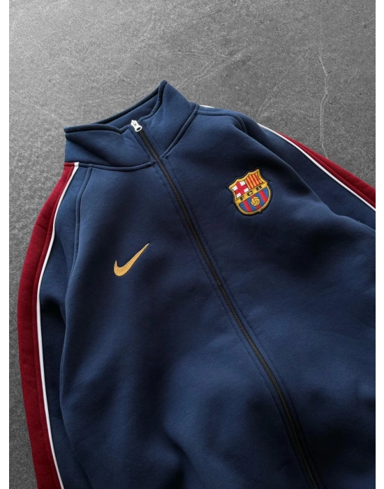 3 İPLİK PAMUKLU KUMAŞ BARÇA BİYELİ HIRKA LACİ