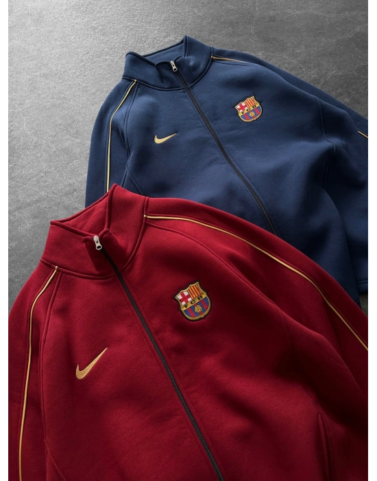 3 İPLİK PAMUKLU KUMAŞ BARÇA HIRKA LACİVERT