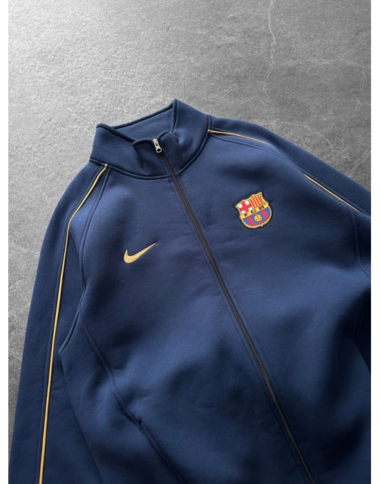 3 İPLİK PAMUKLU KUMAŞ BARÇA HIRKA LACİVERT