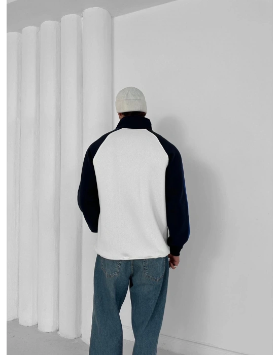 3 İPLİK PAMUKLU KUMAŞ OVERSİZE CHELSEA HIRKA