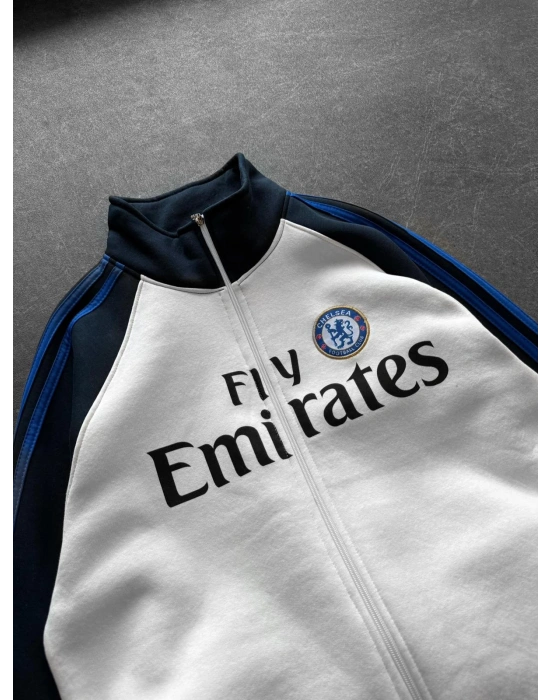 3 İPLİK PAMUKLU KUMAŞ OVERSİZE CHELSEA HIRKA