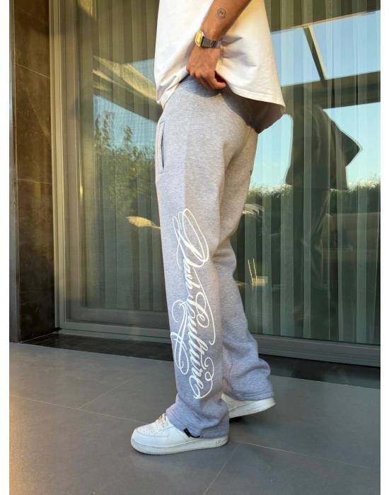 3 İPLİK ŞARDONLU DASH EŞOFMAN GRİ