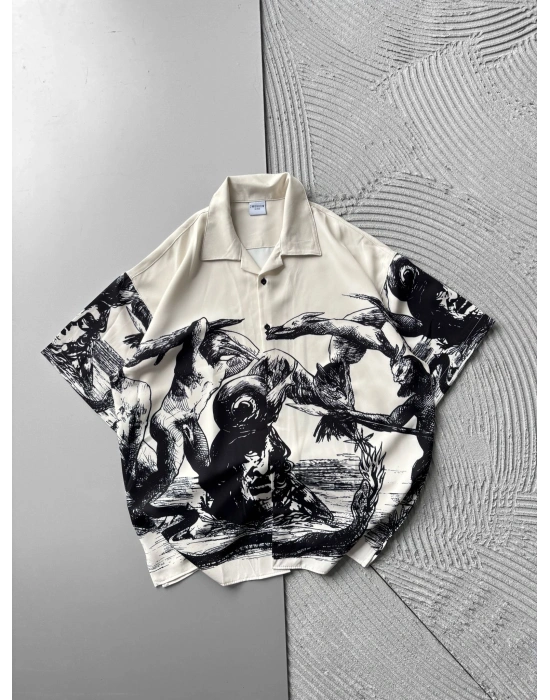 EJDERHA OVERSIZE GÖMLEK