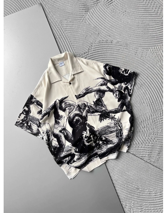 EJDERHA OVERSIZE GÖMLEK