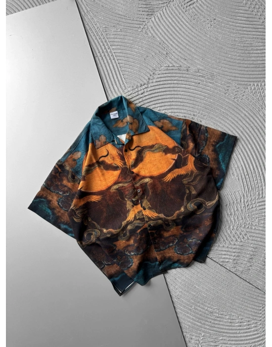 DARK MIAMİ OVERSIZE GÖMLEK