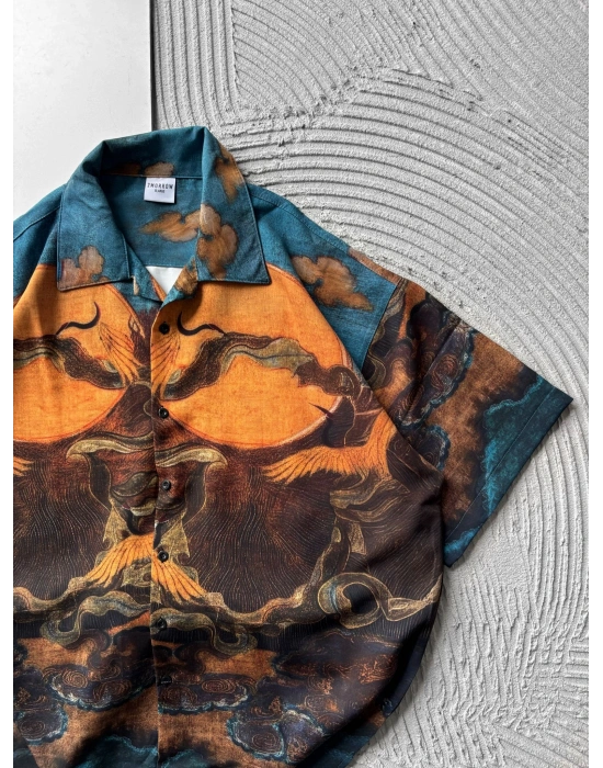 DARK MIAMİ OVERSIZE GÖMLEK