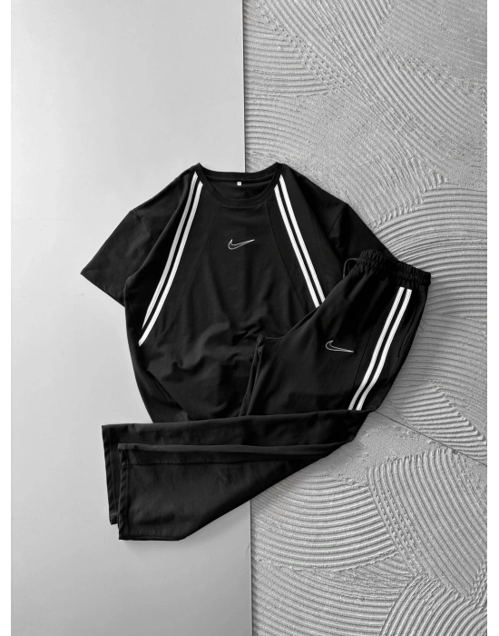 BİSİKLET YAKA İÇİ BOS NK NAKIS ESOFMAN TAKIMI SİYAH