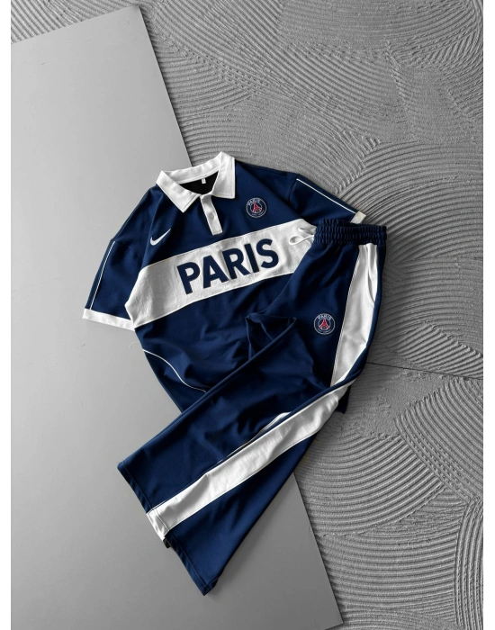 POLO YAKA PARİS HS OVERSİZE EŞOFMAN TAKIMI LACİ