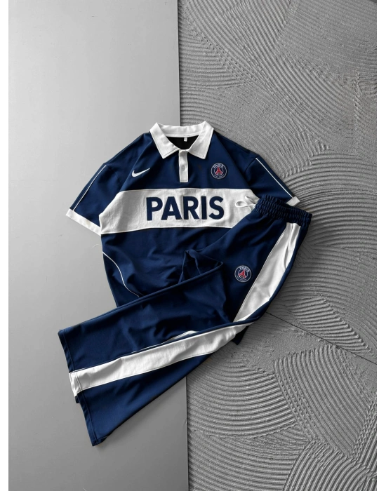 POLO YAKA PARİS HS OVERSİZE EŞOFMAN TAKIMI LACİ