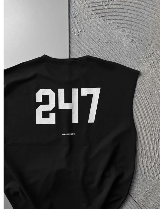 SIRT 247 BASKI ATLET SİYAH