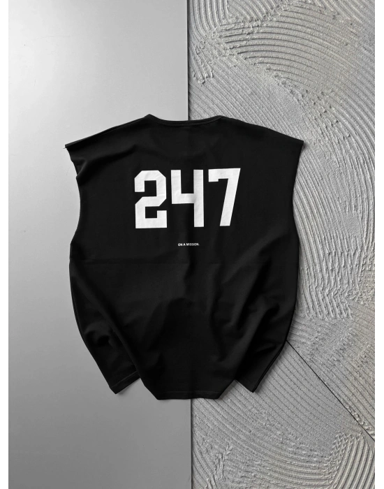 SIRT 247 BASKI ATLET SİYAH