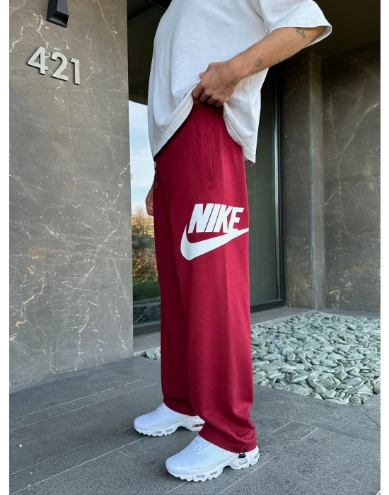 2 İPLİK KUMAŞ YAN B. NK PACA LASTİK EŞOFMAN ALTI KIRMIZI