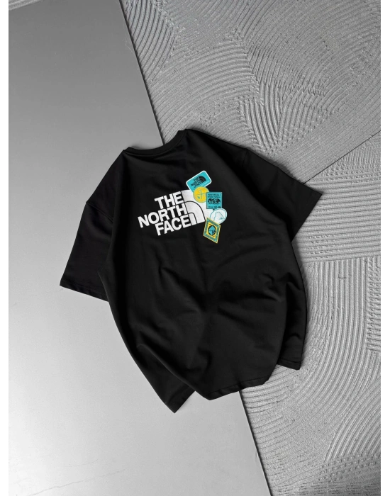 NF ÖN-ARKA BASKI OVERSİZE TSHİRT SİYAH