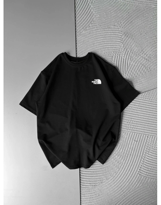 NF ÖN-ARKA BASKI OVERSİZE TSHİRT SİYAH