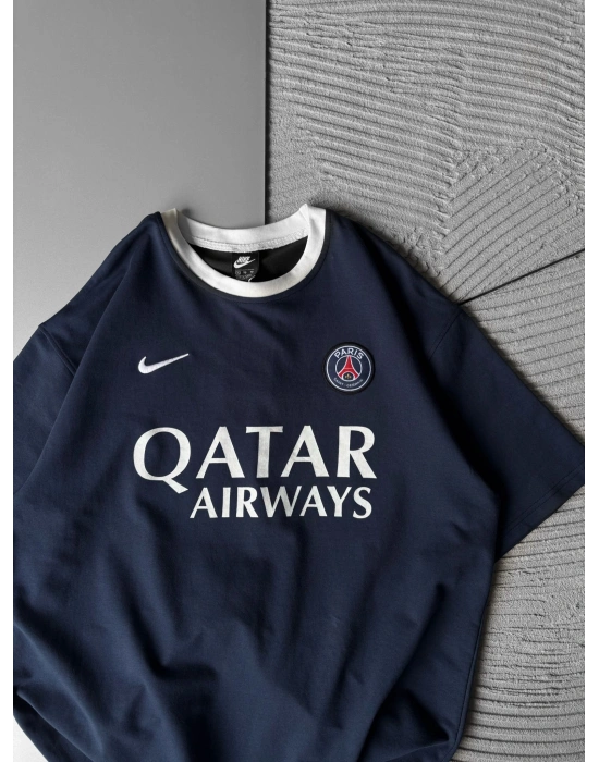 KATAR PS BİSİKLET YAKA OVERSİZE TSHİRT