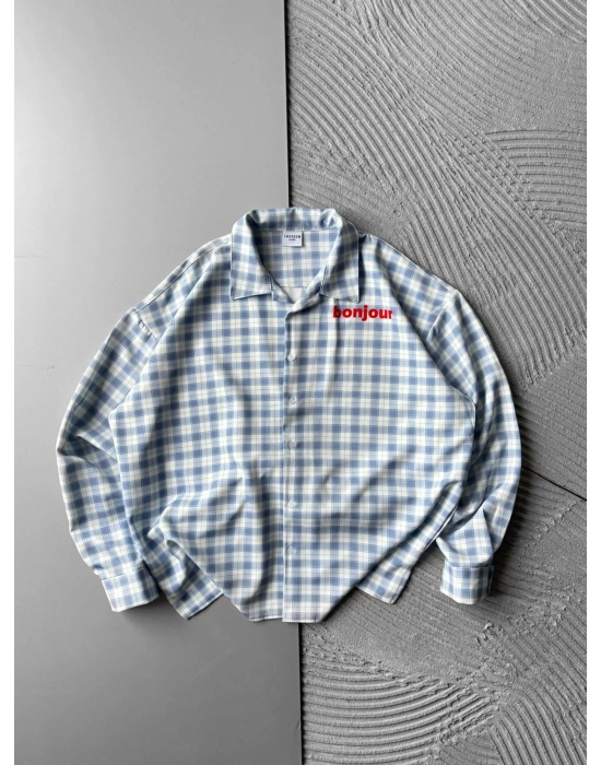 BONJOUR VINTAGE OVERSIZE GÖMLEK