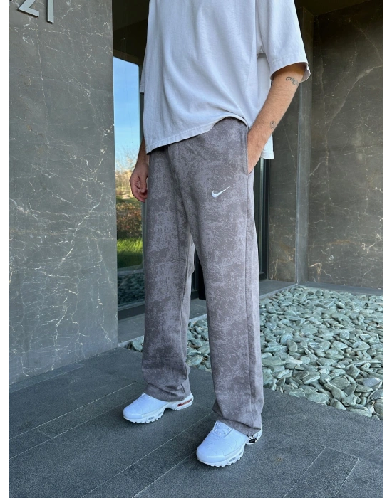 YIKAMALI 2 İPLIK NK NAKIS LOIS PACA LASTIK EŞOFMAN ALTI KREM